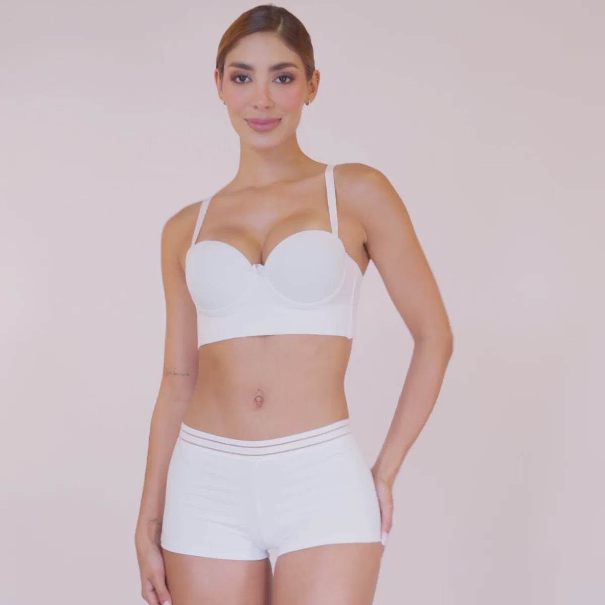 P3-13126B - Pack x3 Panty Boyshort Tonos Basicos