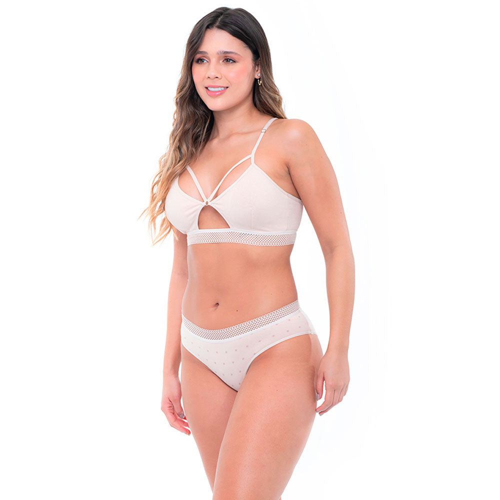 Ref. 307.09 - Pack x3 - Panty Semicintura