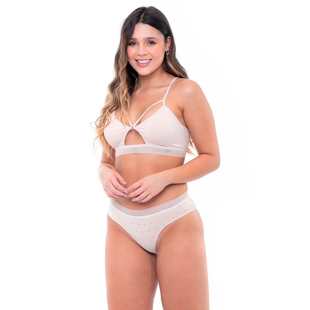 Ref. 307.09 - Pack x3 - Panty Semicintura