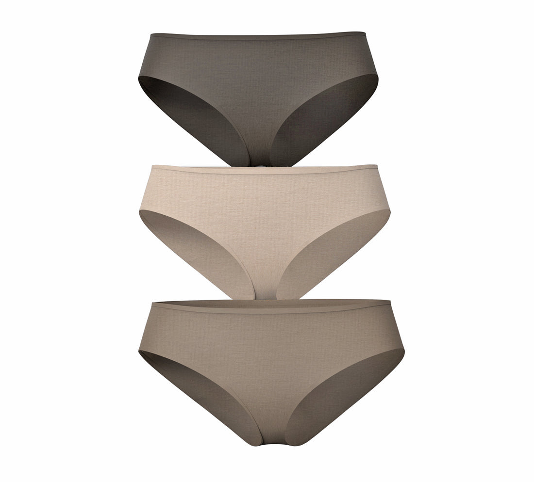 P3-308.75C - Pack x3 Panties Juveniles Semicintura Estampado Tonos Pasteles