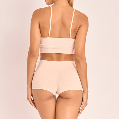 P3-13126C - Pack x3 Panty Boyshort Tonos Naturales