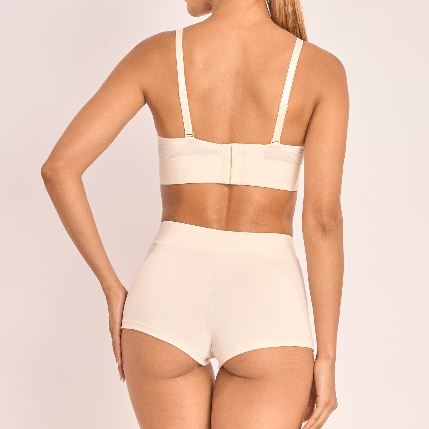 P3-13126C - Pack x3 Panty Boyshort Tonos Naturales