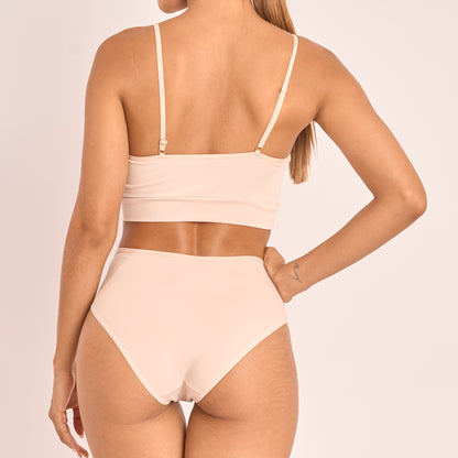 P3-308.75C - Pack x3 Panties Juveniles Semicintura Estampado Tonos Pasteles