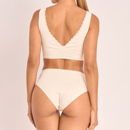 P3-308.75E - Pack x3 Panties Juveniles Semicintura Estampado Tonos Pasteles