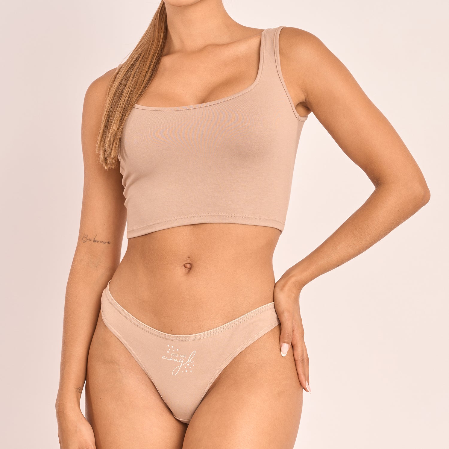 P5-14042E - Pack x5 Panty Hilo Normal &quot;Arcoíris Neutro&quot;