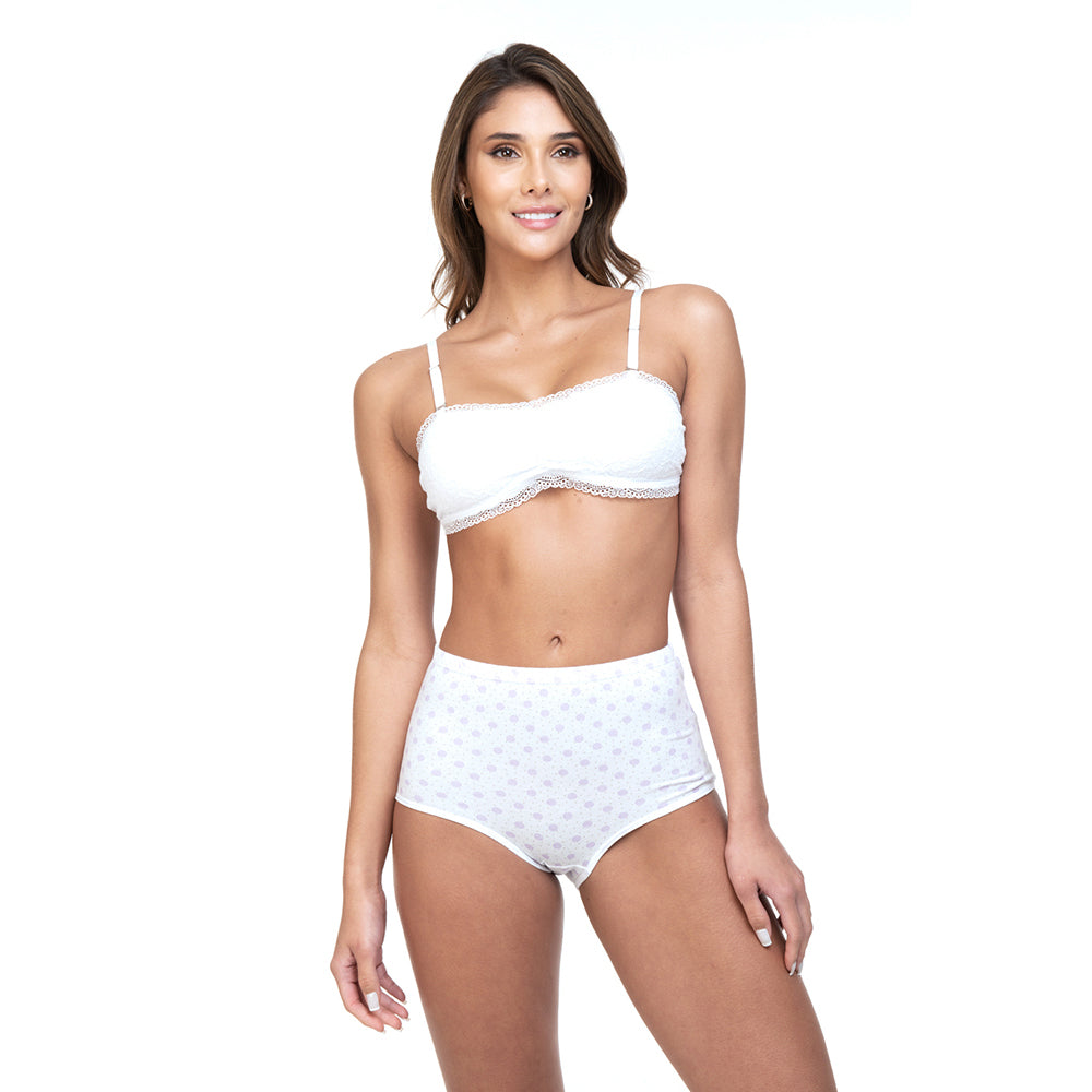 Ref. 304.03 - Pack x3 - Panty de Cintura Alta